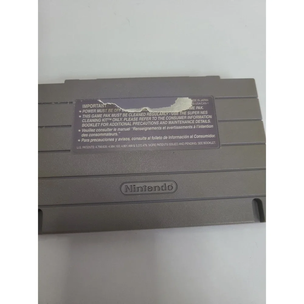 Enix Brain Lord Super Nintendo SNES Game Cartridge Nintendo SNES NTSC-U/C